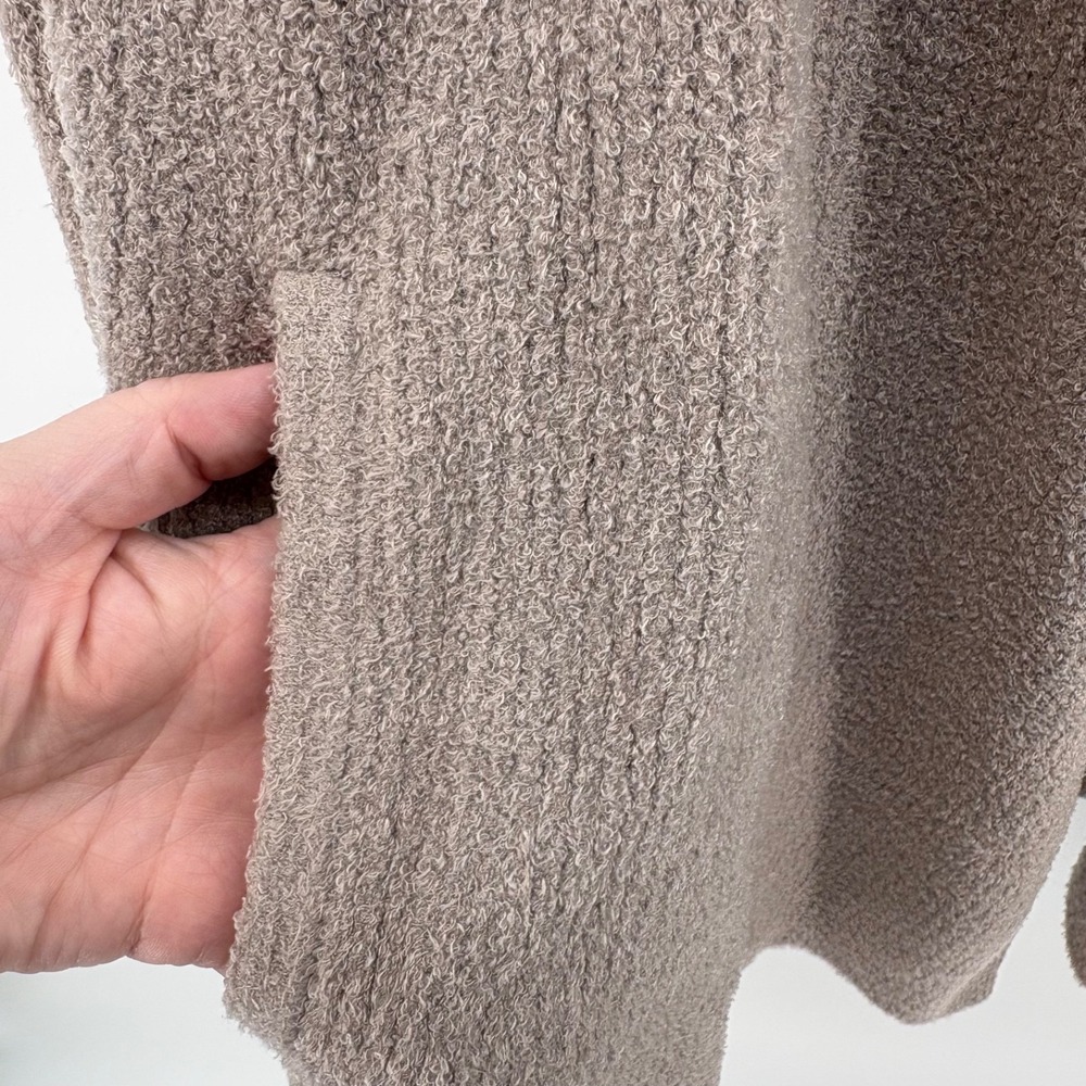 Barefoot Dreams Ribbed Wrap Cardigan 1X - Picture 3 of 9
